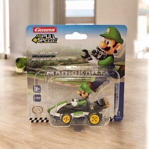 Carrera Pull & Speed Mario Kart Luigi 1:43 Scale Car
